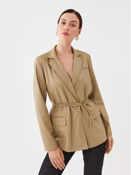 

Куртка стандартного кроя Twinset, бежевый