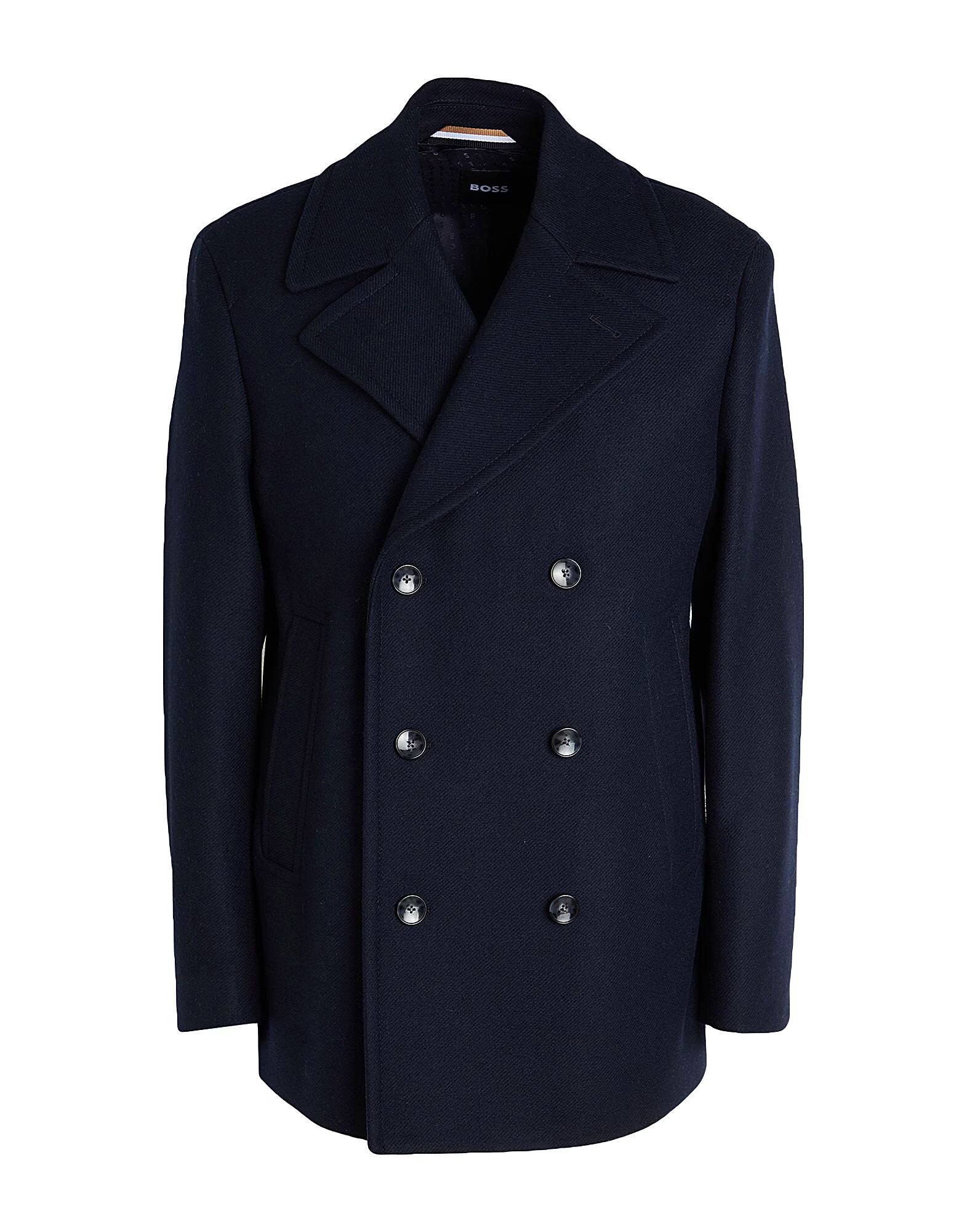 

Пальто Boss, полуночно-синий
