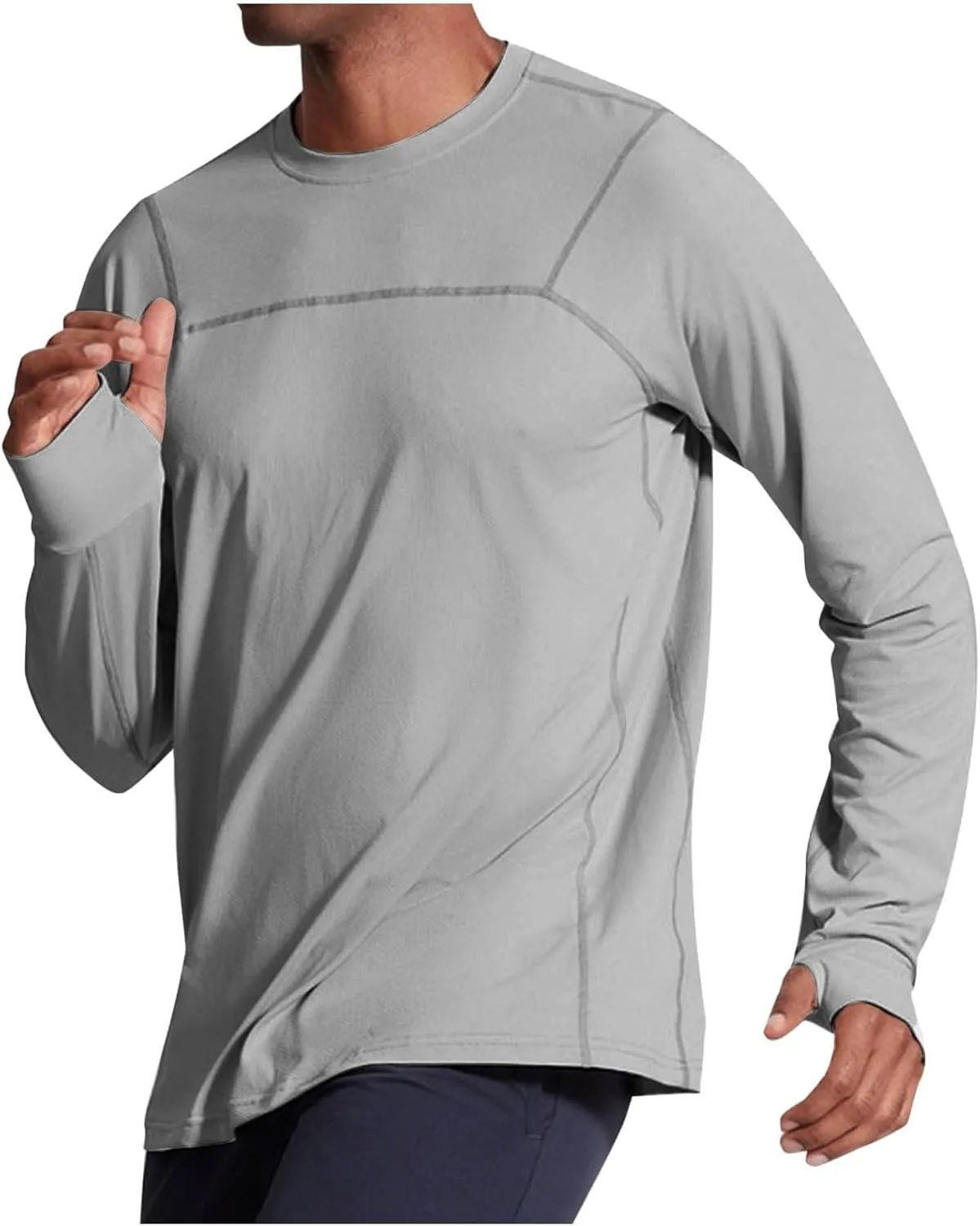 Футболка для тренировок мужская Long Sleeve Quick Dry Moisture Wicking