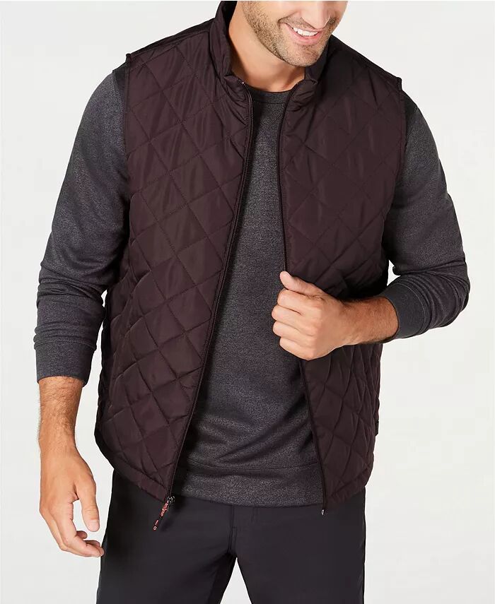 

Мужской жилет Diamond Quilted Heritage Hawke & Co., красный