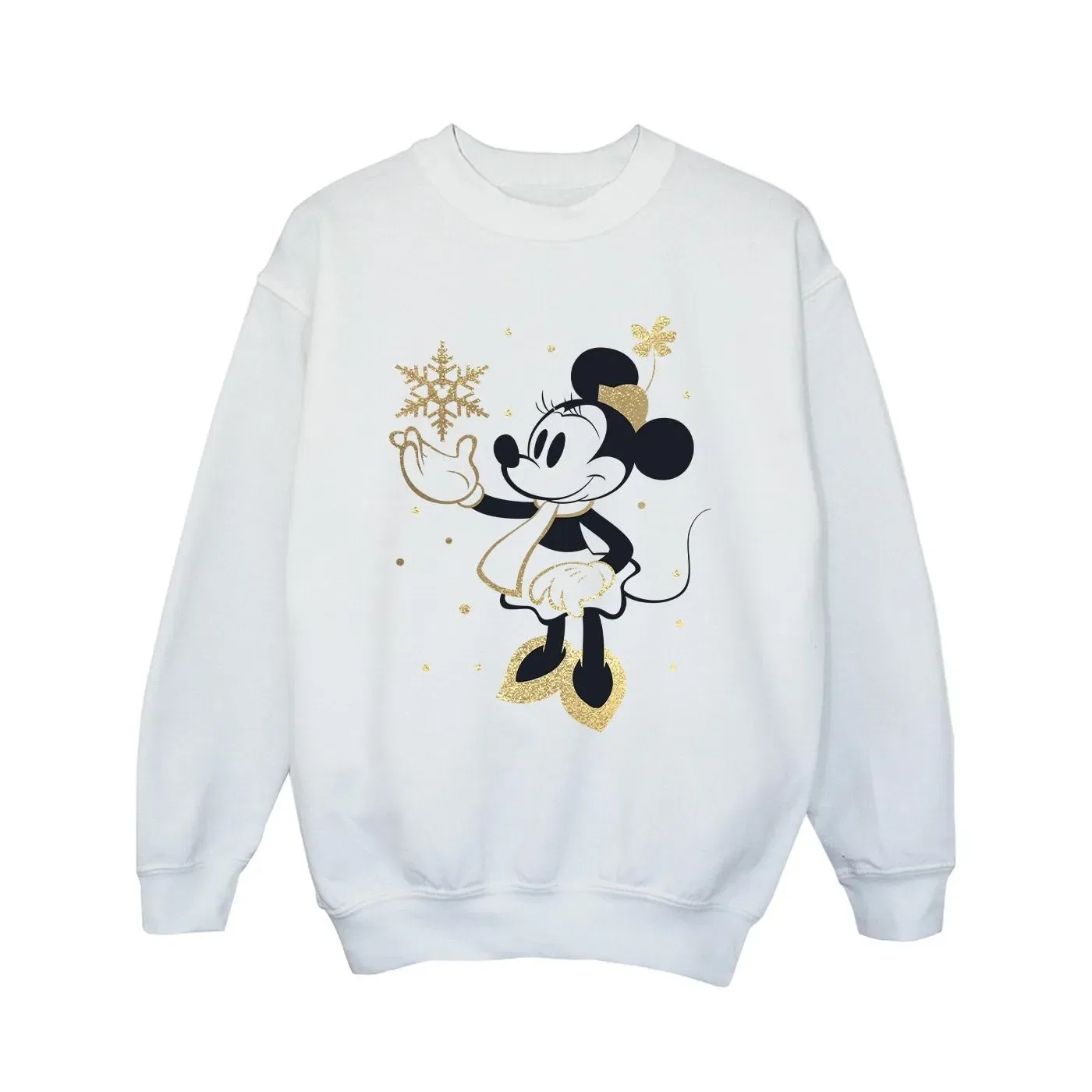 Детский свитшот с принтом Minnie Mouse Disney, белый — фото 2
