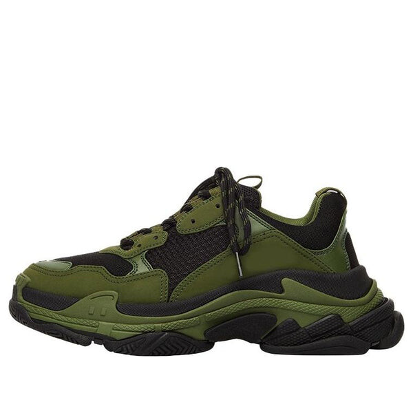 

Кроссовки triple s sneaker 'black khaki' Balenciaga, черный