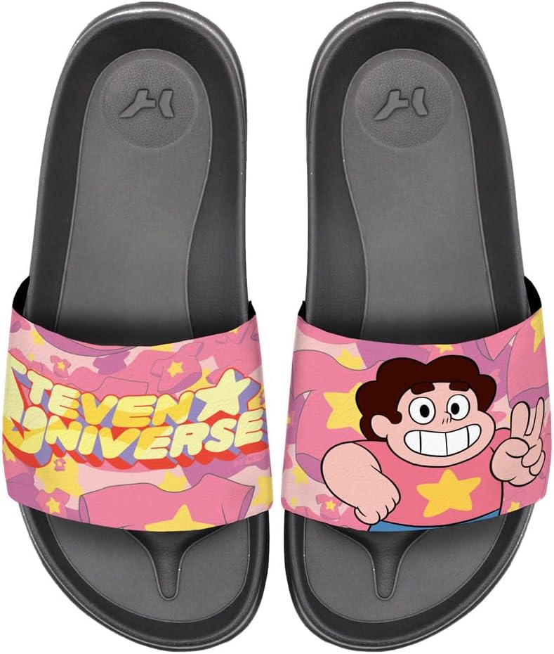 

Сандалии Popfunk Steven Universe Peace унисекс для взрослых, регулируемые, официально лицензированы Hypd Slydr Switch, черный