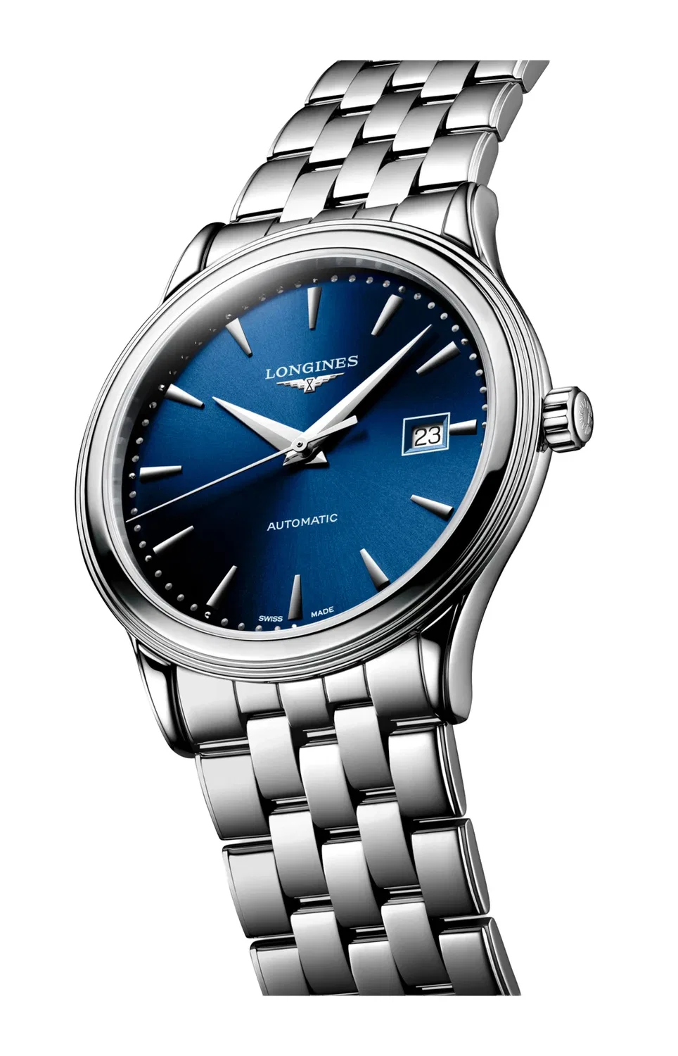 Флагманская классика - L4.984.4.98.6 LONGINES, синий — фото 3