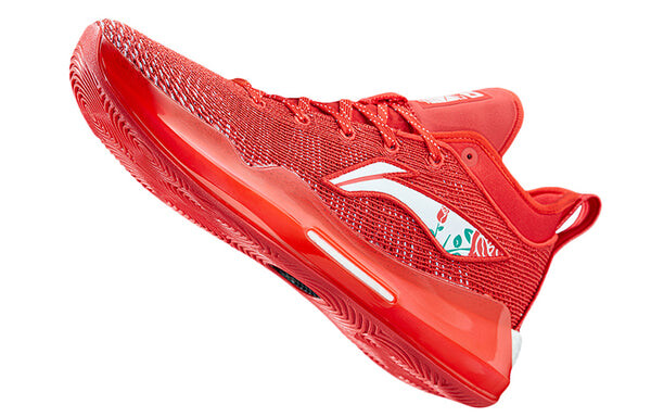 Кроссовки yushuai 13 низкие Li-Ning, красный — фото 3