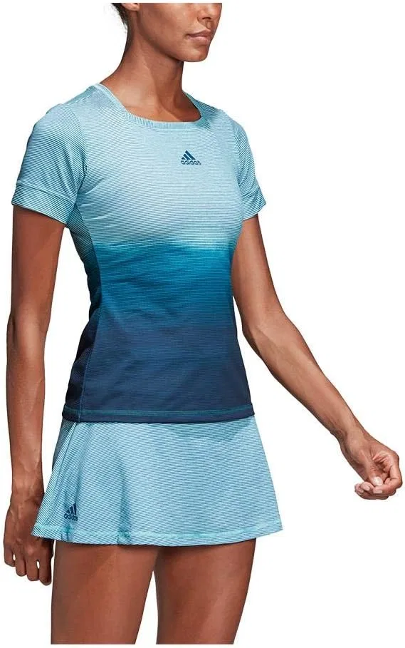 Футболка adidas Parley, женская, Blue Spirit/Legend Ink — фото 3