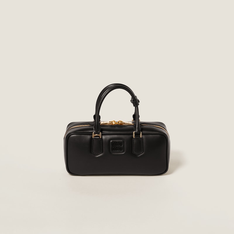 

Сумка из кожи Аркадия Miu Miu, черный