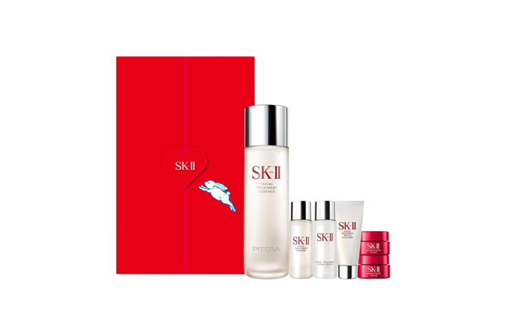 SK II сыворотка лосьон бокс набор для ухода за кожей увлажнение, восстановление и подтяжка комплект из шести предметов SK-II, Valentine's Day fairy water gift box six-piece set — фото 2
