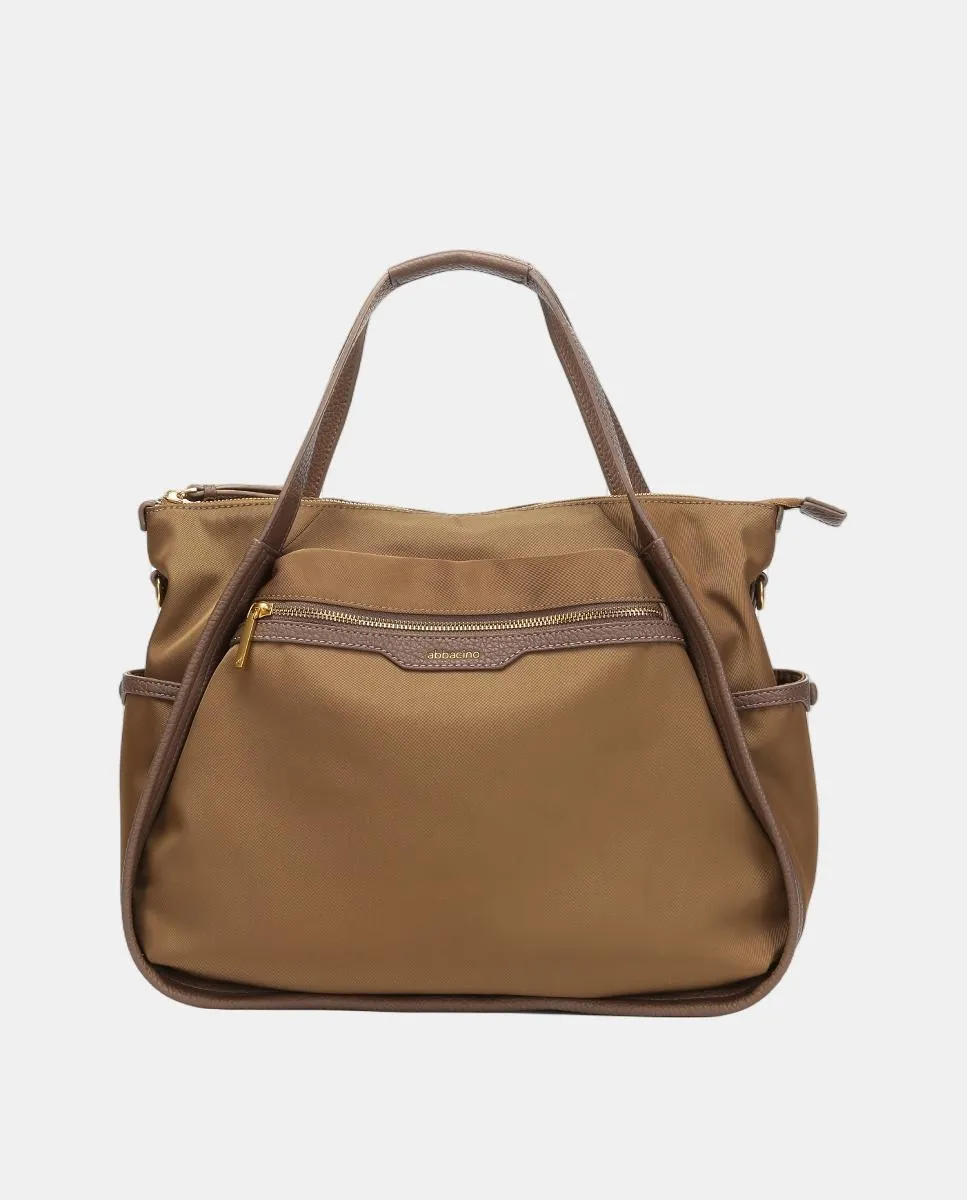 

Сумка-шоппер Freedom из переработанных материалов Abbacino, песочный