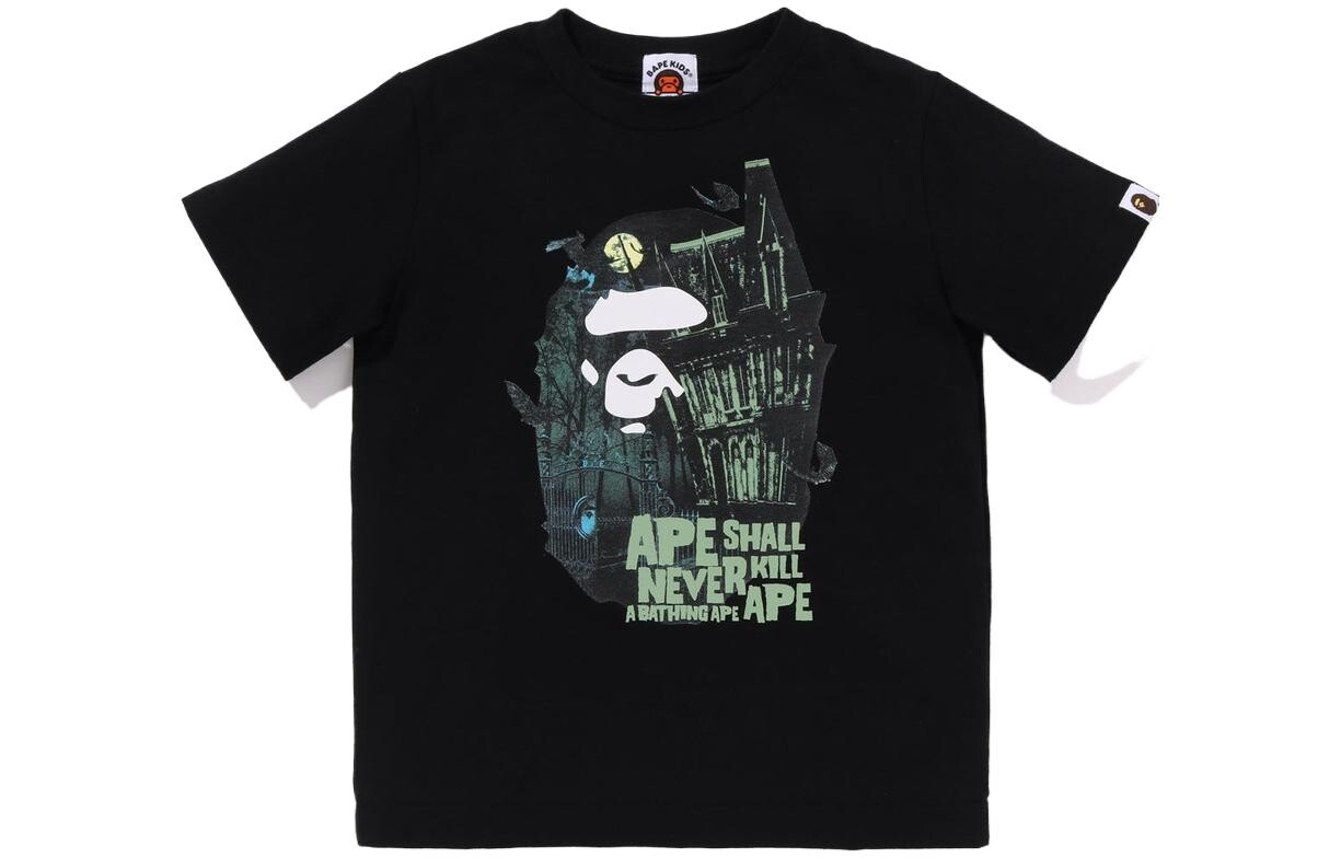 

Детская футболка A Bathing Ape, черный