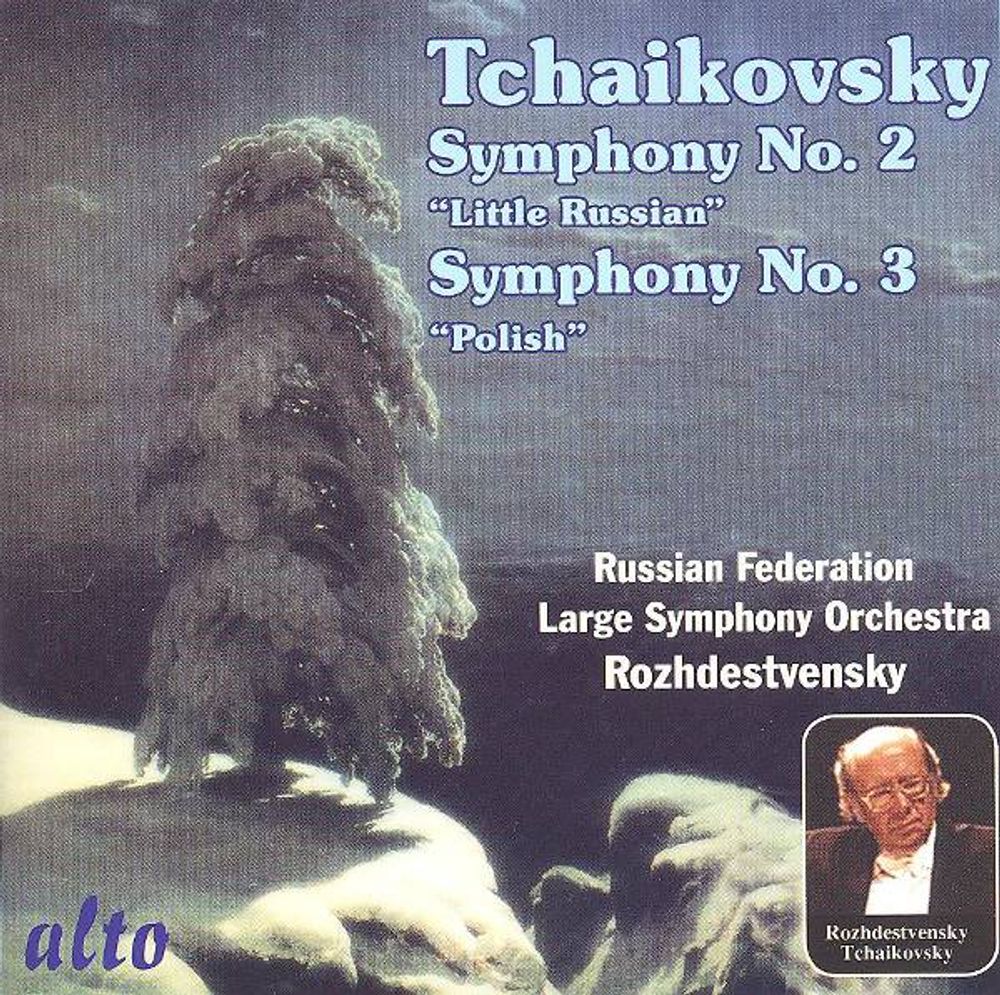 

Диск CD Tchaikovsky: Symphonies Nos. 2 "Little Russian" and 3 "Polish" [Import] - Peter Il'yich Tchaikovsky, Gennady Rozhdestvensky, Large Symphony Orchestra of the Ministry of Culture, Russian Federation