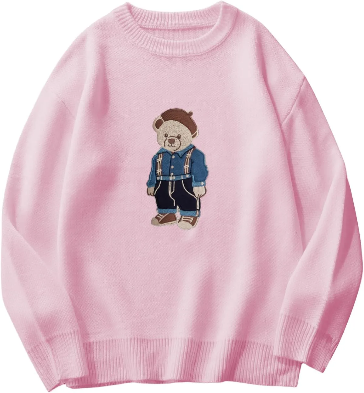 

Мужской свитер Shenhe с принтом медведя