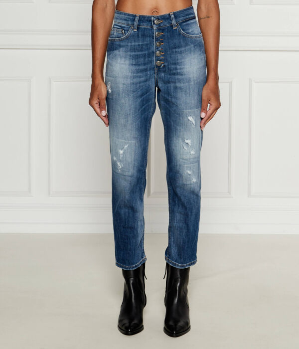 

Джинсы кунс Loose fit Dondup - Made In Italy, синий