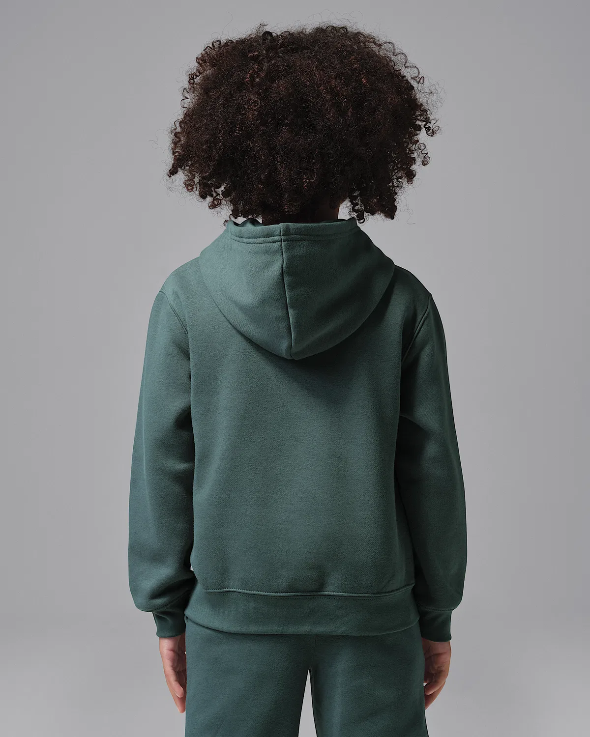 Детская толстовка Jordan Brooklyn Fleece, Grey — фото 2