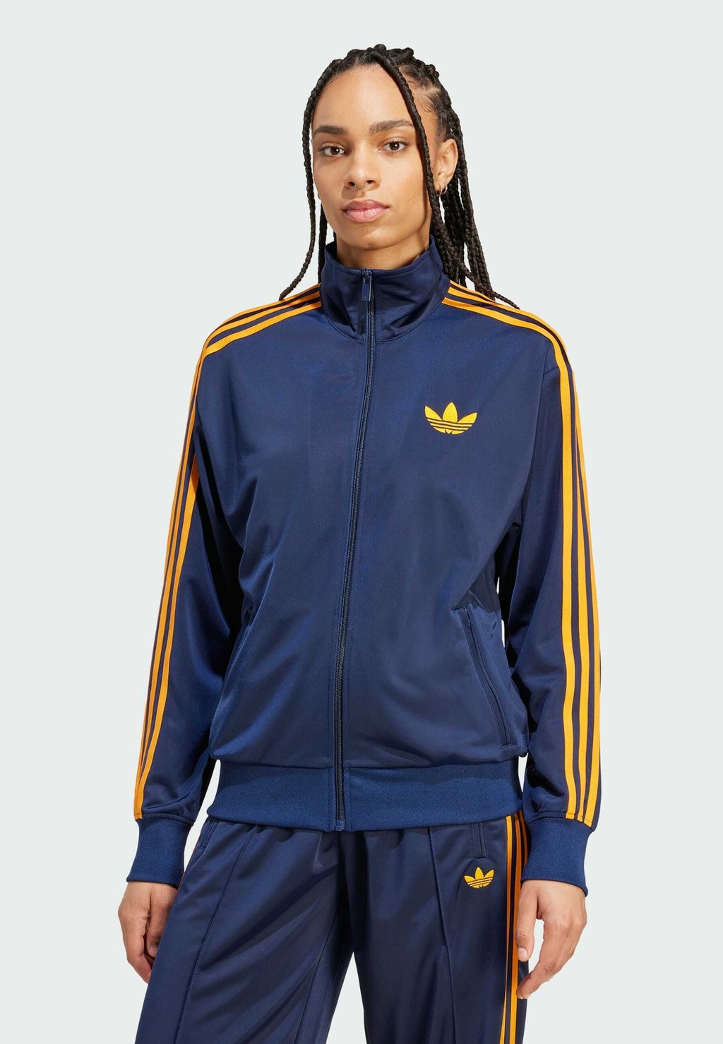

Блейзер FIREBIRD Adidas Originals, темно-синий