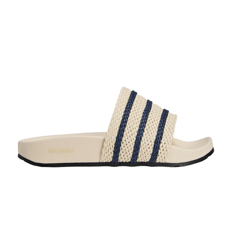 

Шлепанцы Wales Bonner x Adilette Slides 'Wonder White Night Indigo', белый