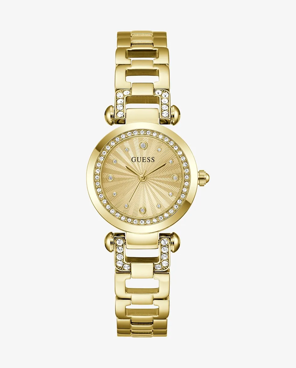

Женские часы Ginger GW0869L4 из стали и золотого ремешка Guess