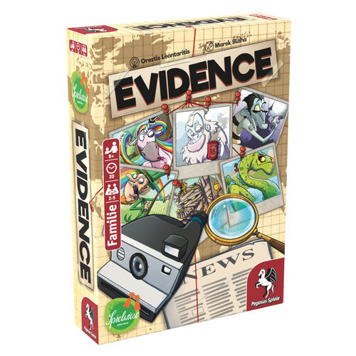 

Настольная игра Evidence (German/English Version) Pegasus Spiele