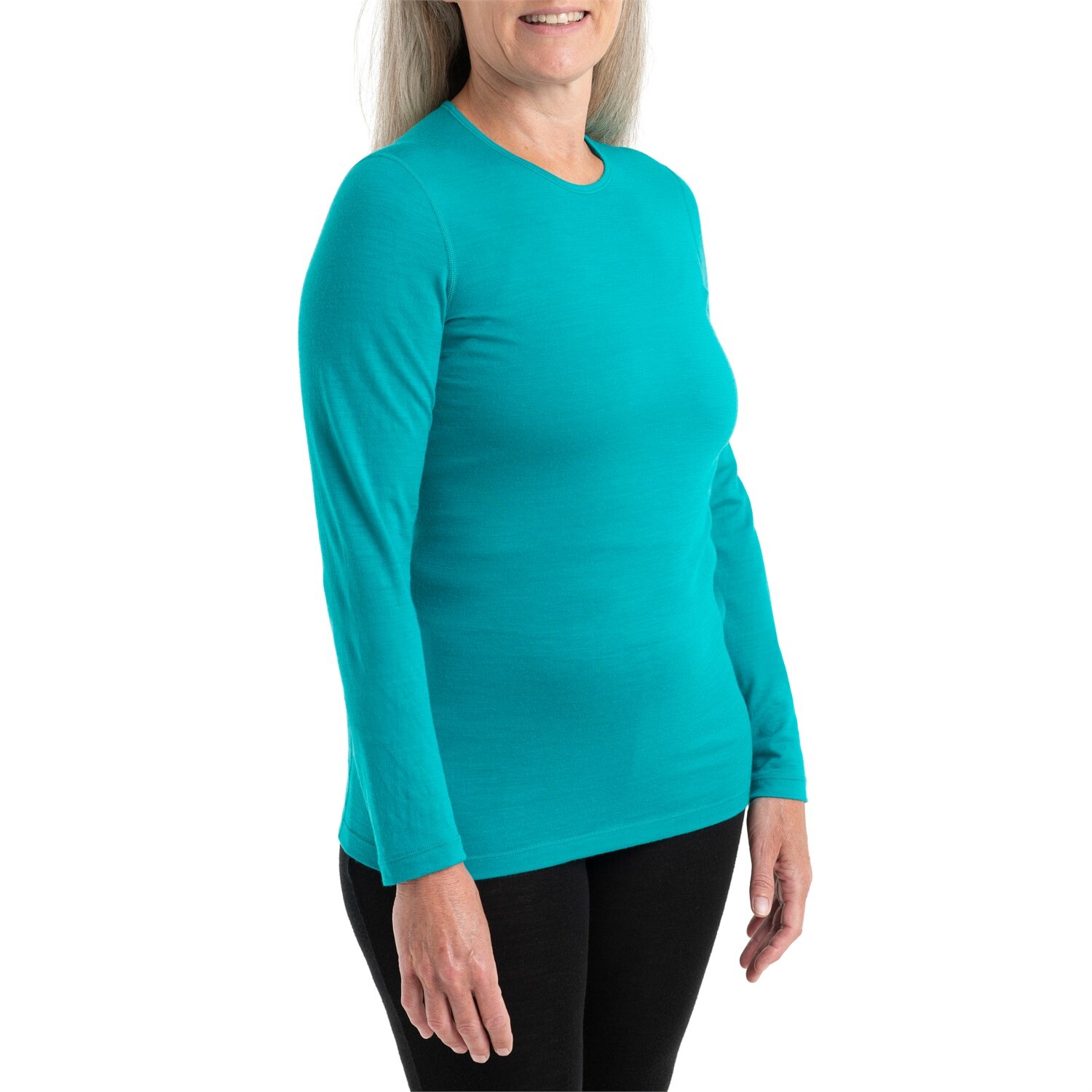 

Утпленный топ Icebreaker 200 Oasis Base Layer, зеленый