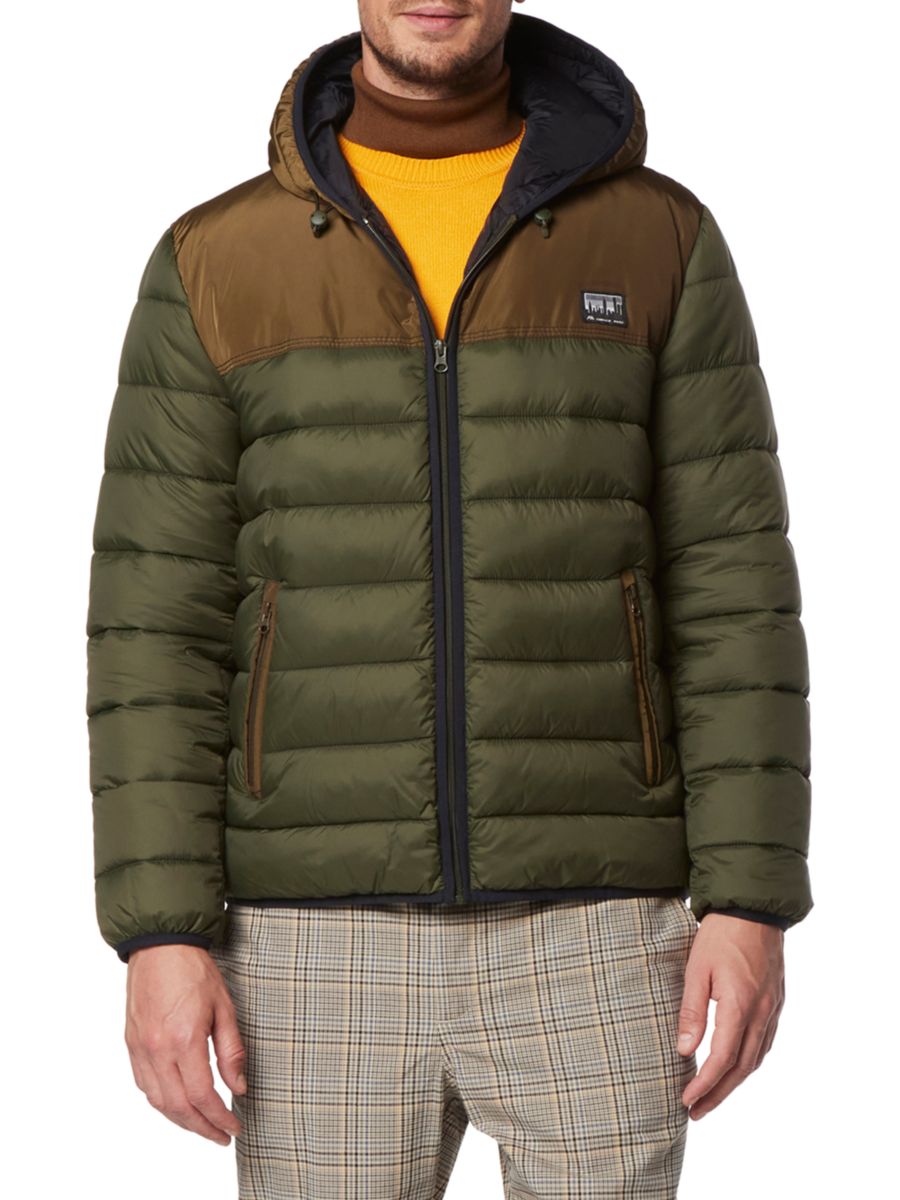 

Куртка-пуховик Malone Colorblock с капюшоном Andrew Marc, цвет Forest, Зеленый, Куртка-пуховик Malone Colorblock с капюшоном Andrew Marc, цвет Forest