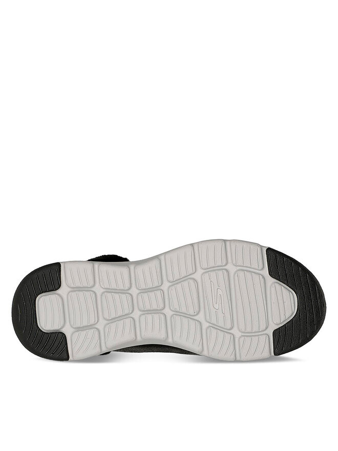 Ботинки женские Skechers Glacial Ultra Cozyly на плоской подошве, черный — фото 3