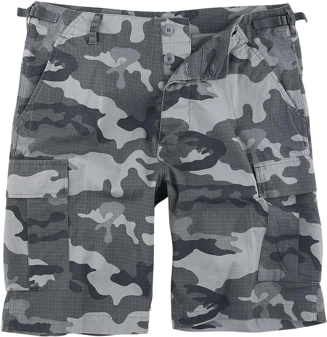 Шорты тактические карго Brandit мужские BDU Ripstop Cotton, серый