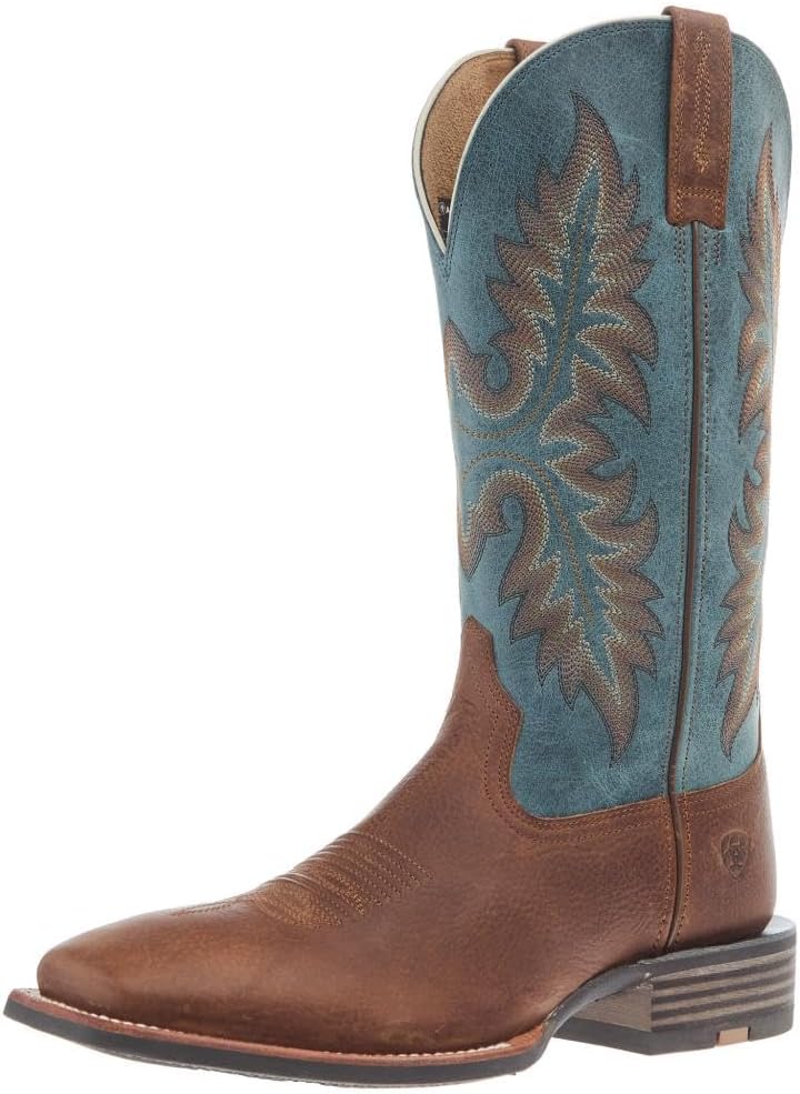 

Мужские ковбойские ботинки ARIAT Hudson, синий/коричневый