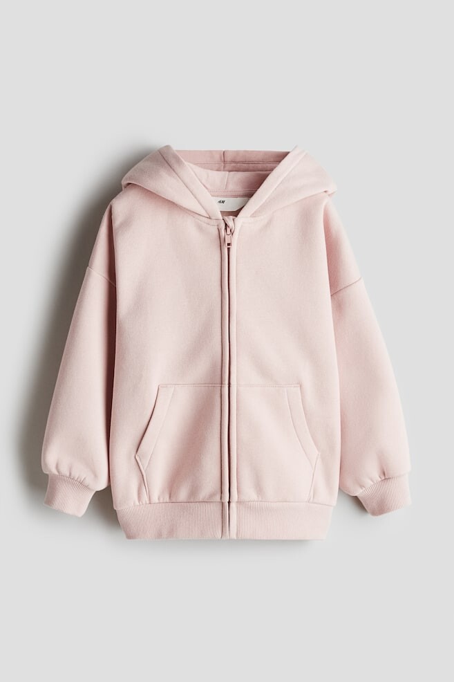 

Куртка с капюшоном большого размера H&M, розовый