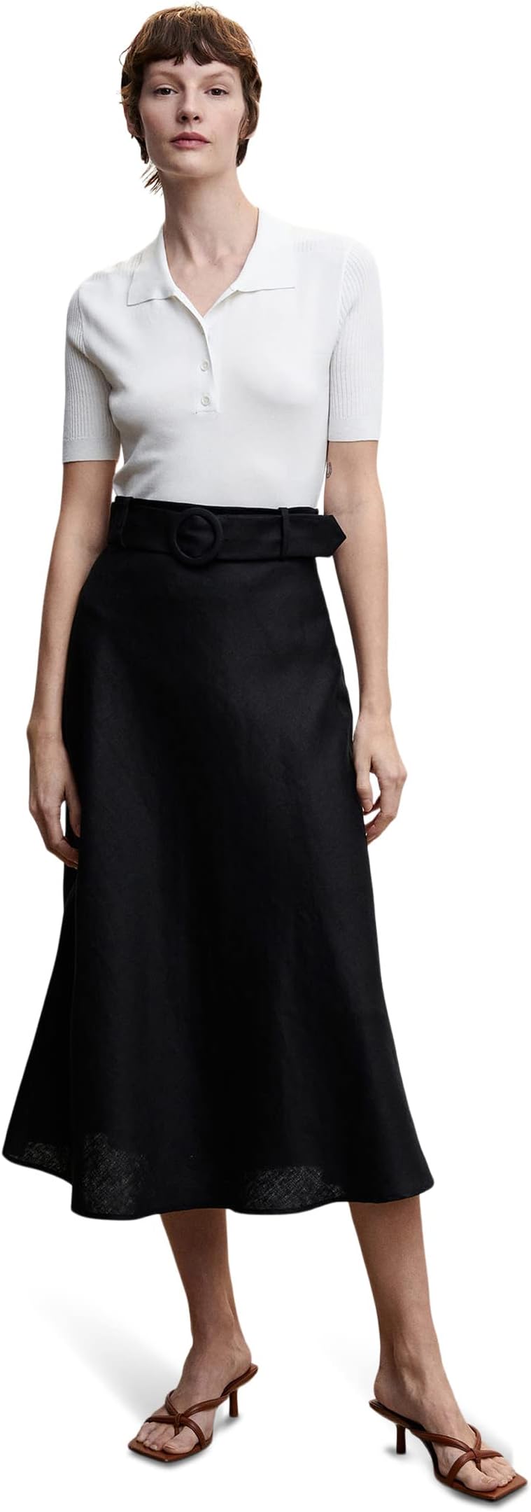 

Юбка MANGO Gala Skirt, черный