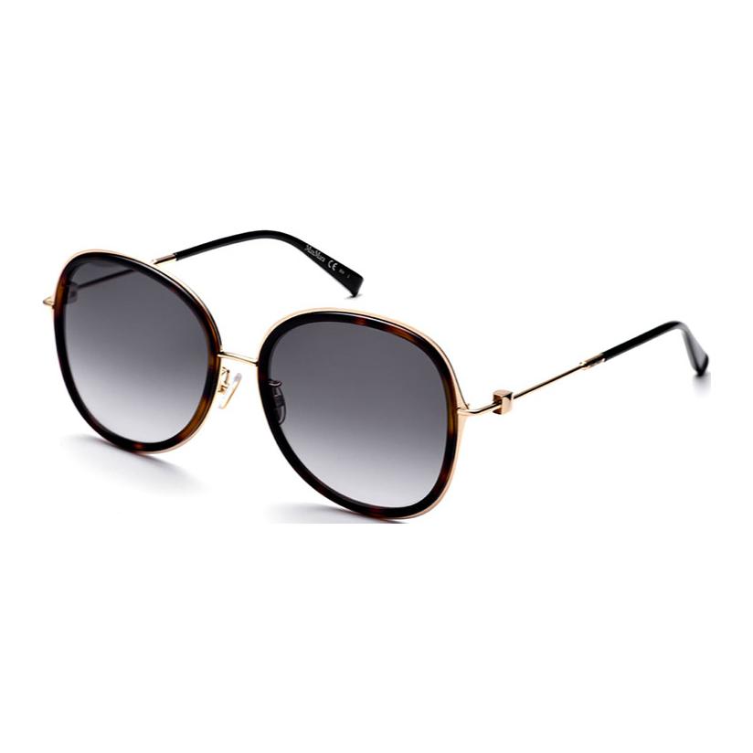 

MaxMara Овальные солнцезащитные очки в черепаховом цвете для женщин, Tortoiseshell