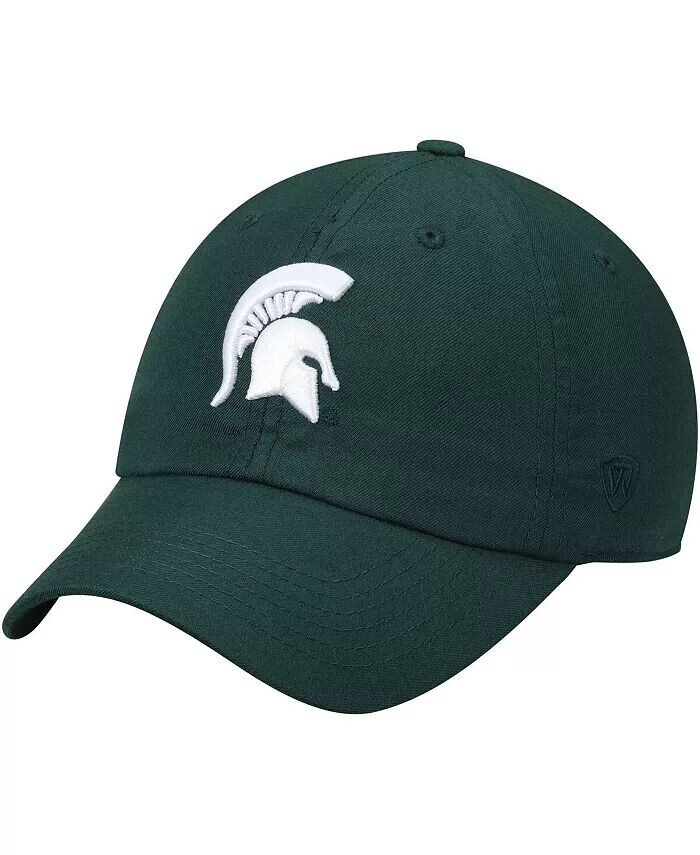 

Мужская зеленая кепка Michigan State Spartans Primary Logo Staple Adjustable Hat Top of the World