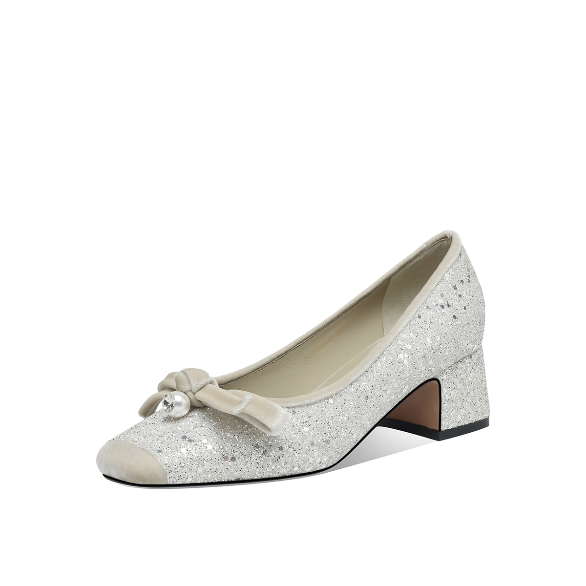 Туфли на высоком каблуке 4,5 см, женские Rosa Bianca, Black (Sheepskin Lining)