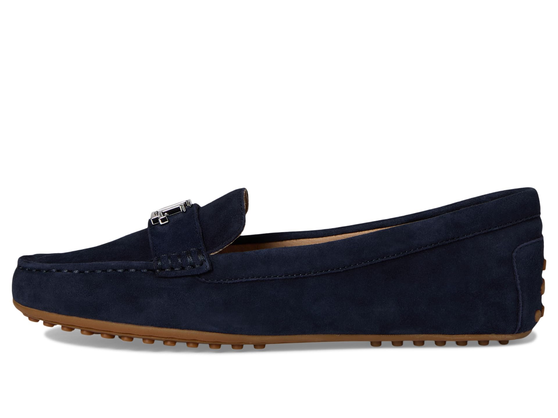 Лоферы Lauren Ralph Lauren Barnsbury Suede Loafer, цвет Lauren Navy — фото 4