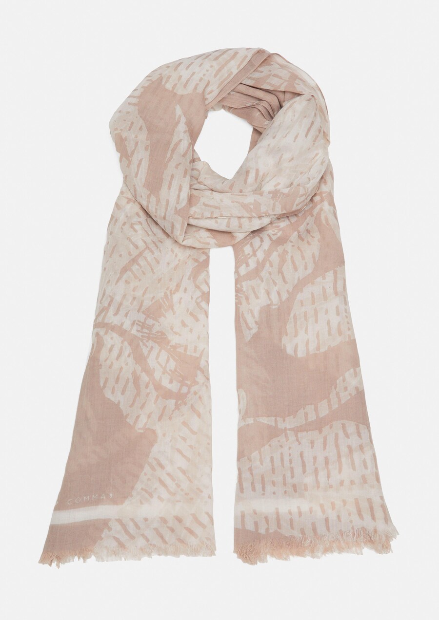 

Шарф COMMA, Cream/Nude
