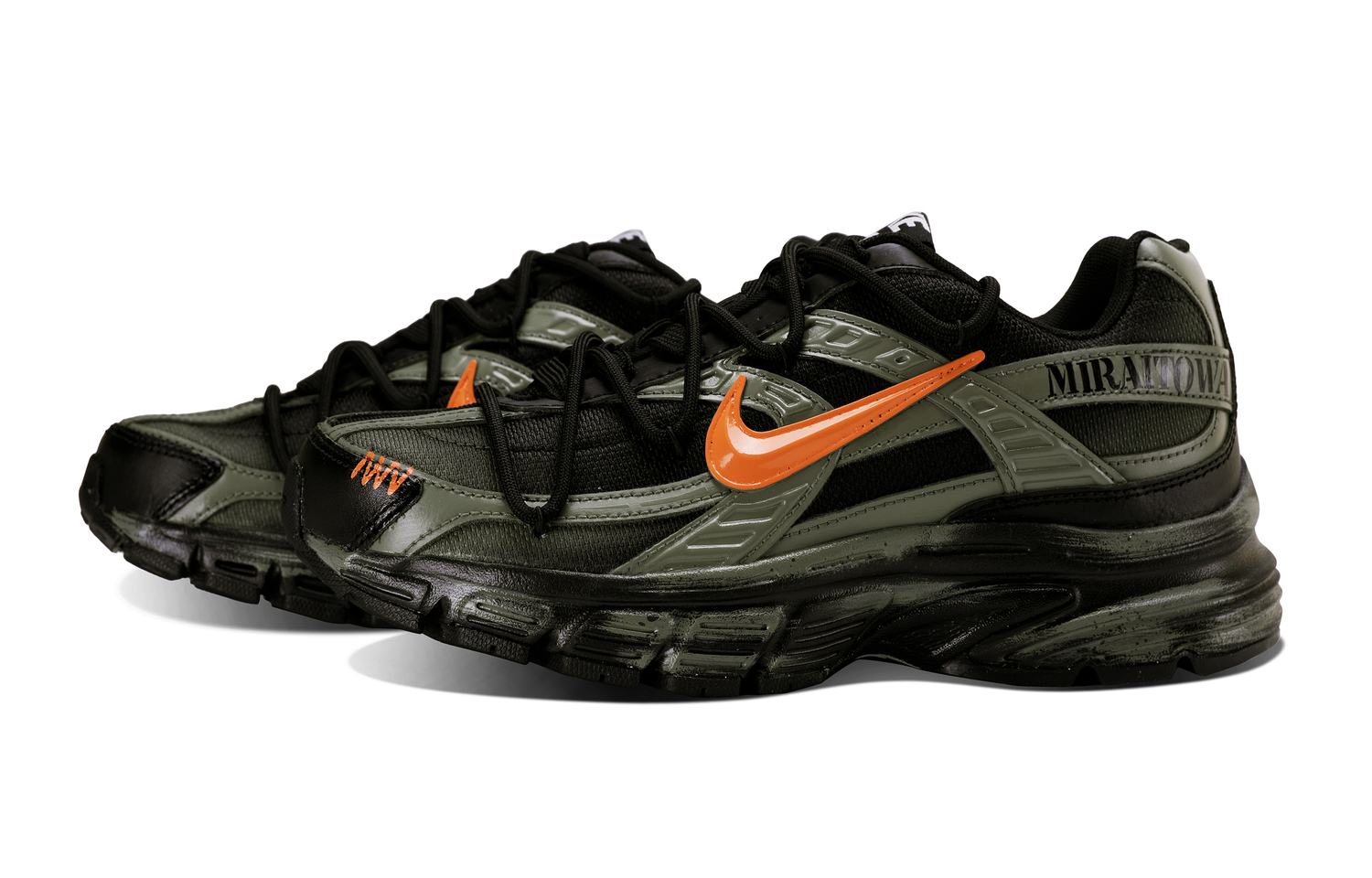 Nike Initiator Abrasion Resistant Slip Resistant Low top Casual City Commute Running Shoes Men's Green — фото 4