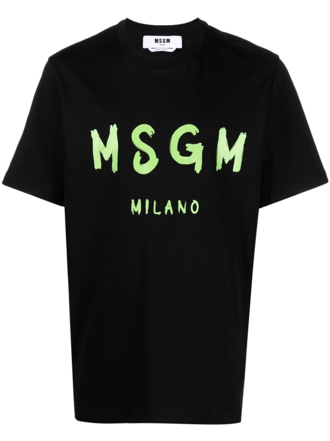 

MSGM футболка с логотипом, черный