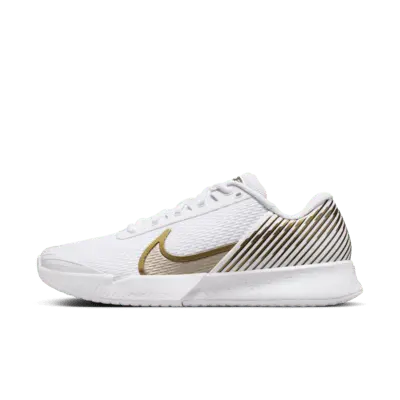 

Кроссовки Nike NikeCourt Vapor Pro 2, цвет White/Grand Purple/Metallic Gold Grain