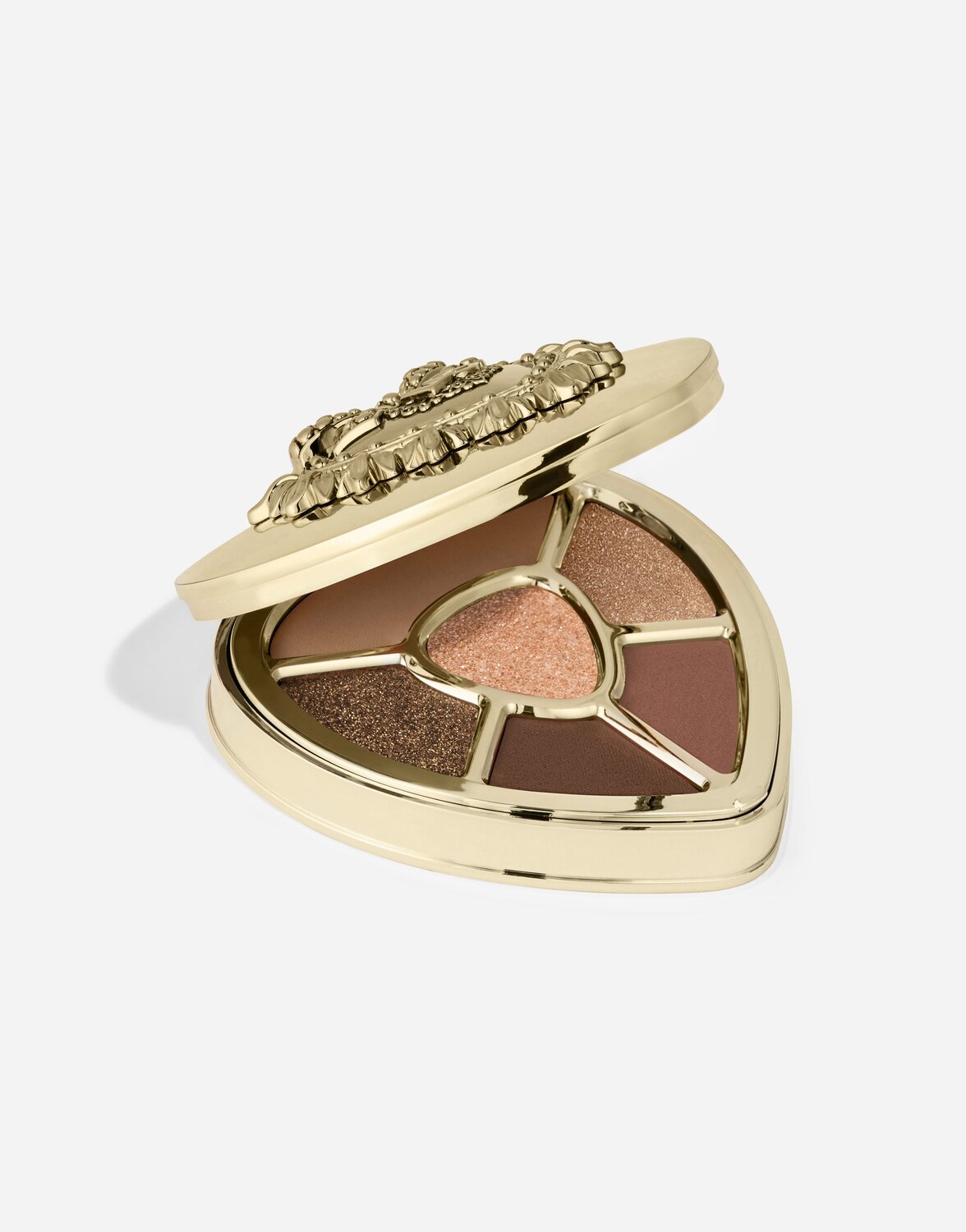 Ever icon eye palette Dolce & Gabbana, 01 янтарная венера - иконические коричневые — фото 2
