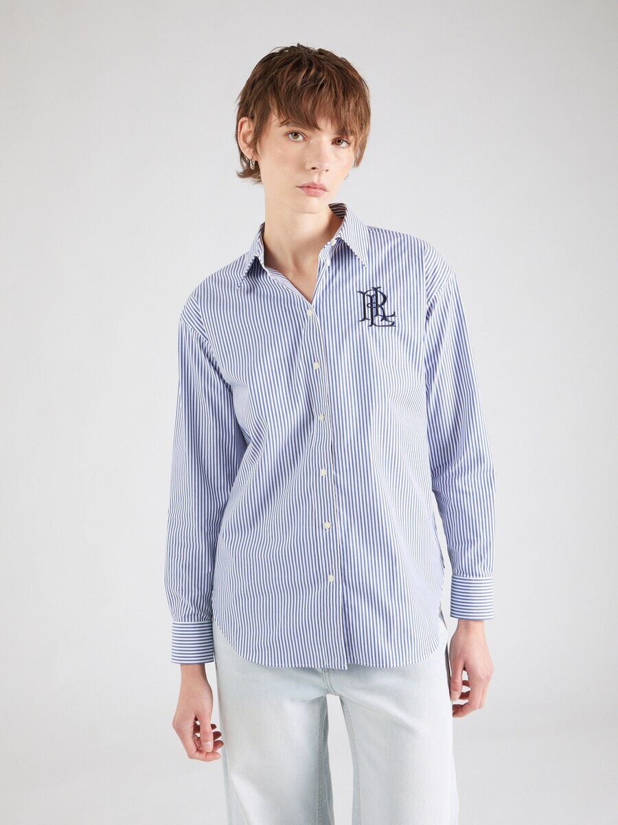 Блуза Lauren Ralph Lauren Blouse Kotta, цвет marine blue/Gentian — фото 2