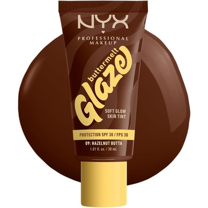 

Nyx Professional Makeup Buttermelt Glaze Soft Glow Skin Tint с SPF 30