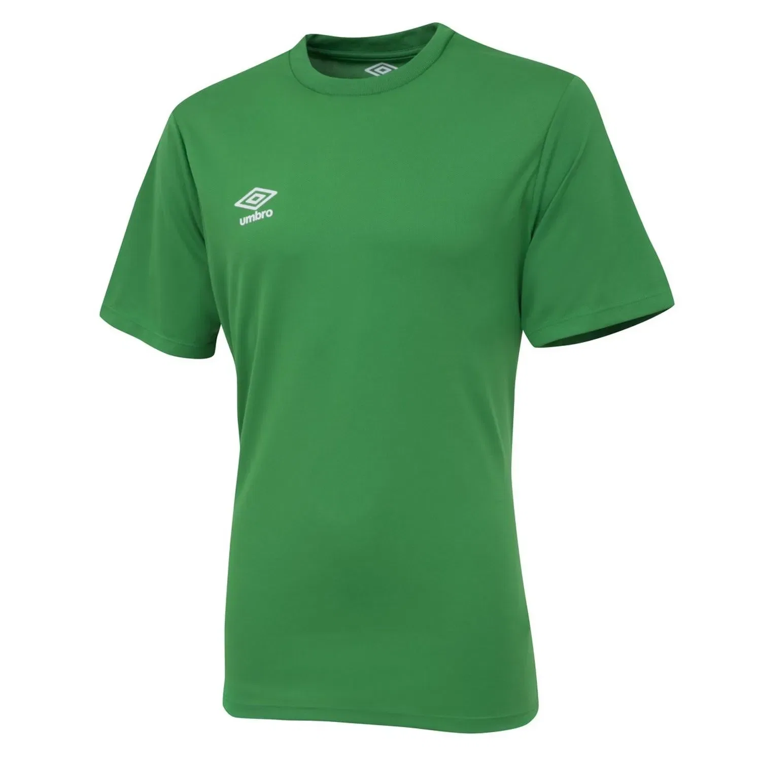 Футболка детская с логотипом Umbro, изумрудный