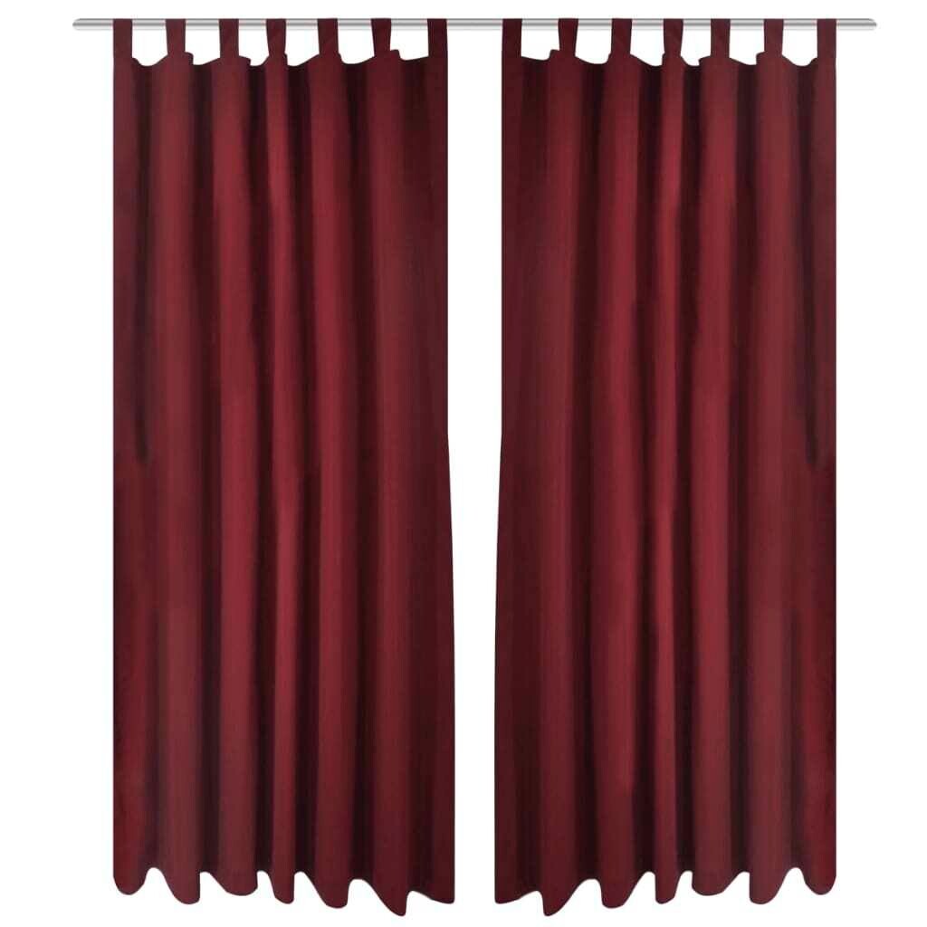 

Шторы из атласа 2-части 140 х 225 см белые DKD HOME DECOR