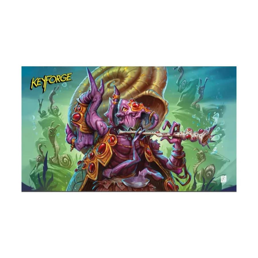 

Ветры обмена - Игровой коврик Molluscaller, Keyforge Playmats (Ghost Galaxy)