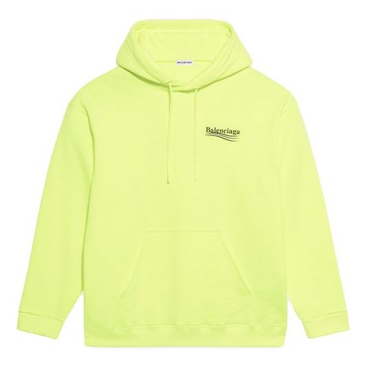 

Свитер alphabet logo yellow hoodie Balenciaga, желтый