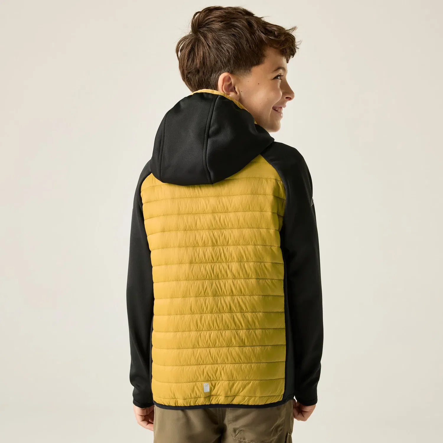 Детская куртка Hybrid Quilted Regatta, горчичный — фото 2