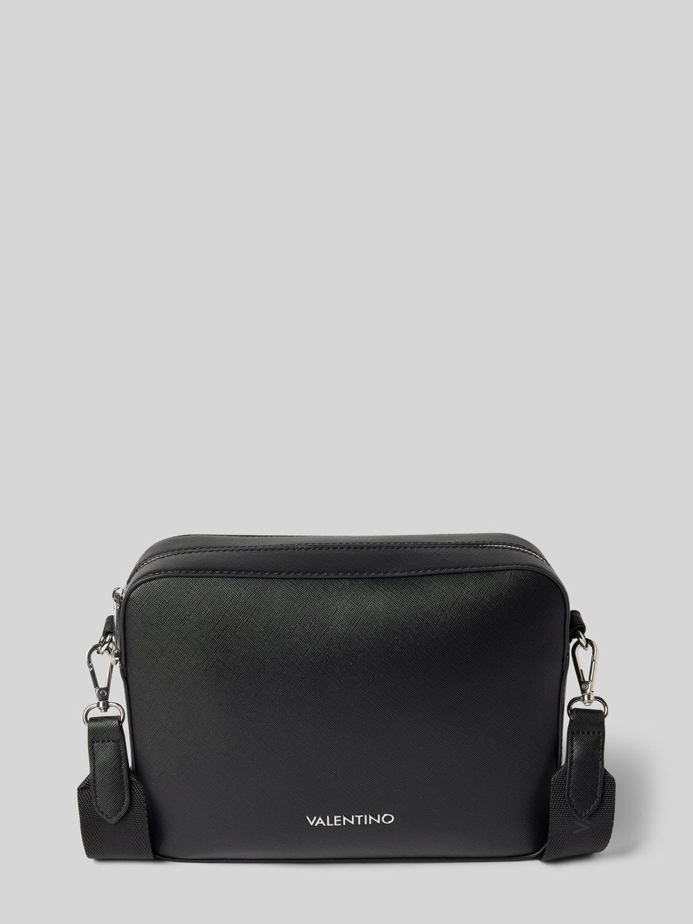 

Сумка через плечо с аппликацией-лейблом VALENTINO BAGS, черный