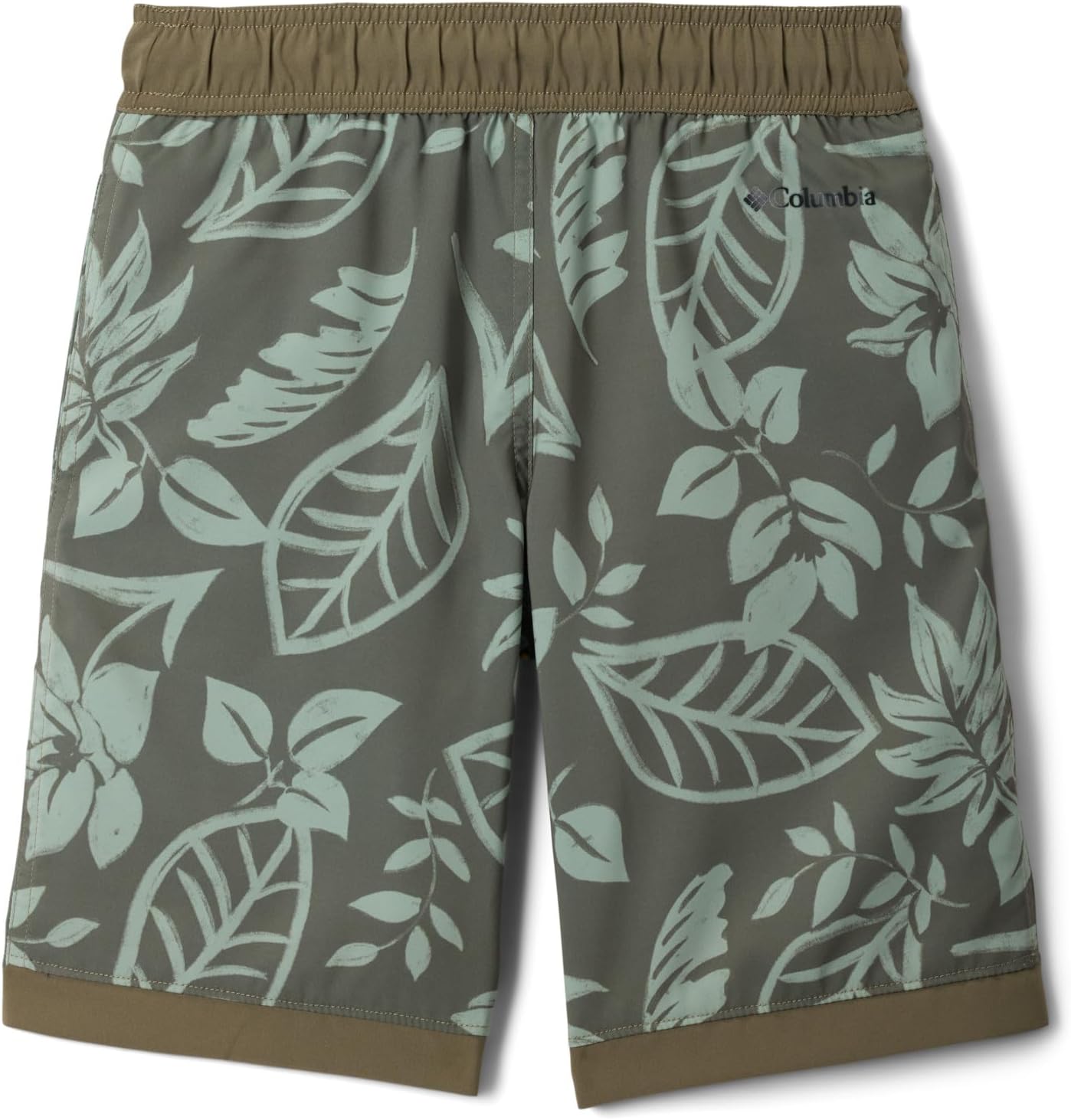 Пляжные шорты Columbia Boys Sandy Shores Printed, Stone Green Pasteled Tonal — фото 2