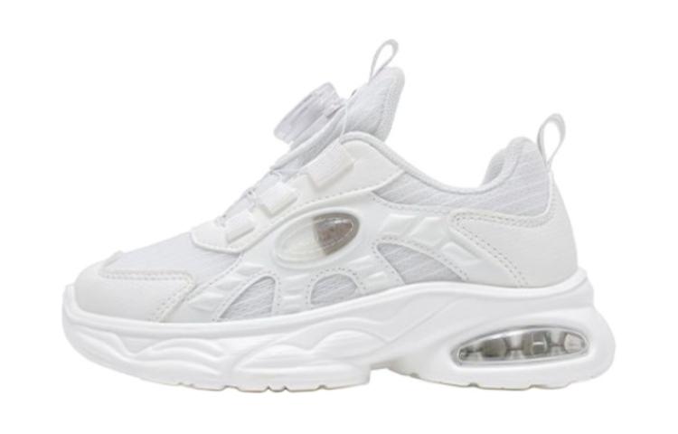 

Беговые детские кроссовки Warrior противоскользящие износостойкие дышащие низкие белые Kids