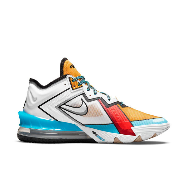Кроссовки lebron 18 низкие Nike, белый — фото 2