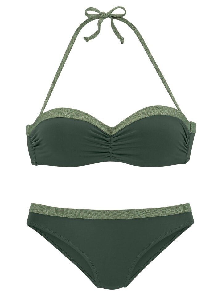 

Комплект бикини JETTE Bügel-Bandeau-Bikini, оливковый